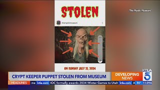 Classic horror show character stolen from Burbank museum