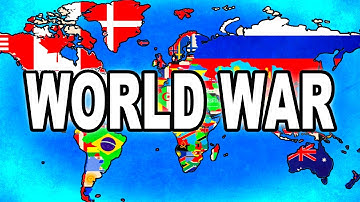 I Simulated WORLD WAR Until Only 1 Country Left!