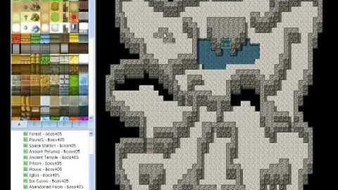 RPG Maker VX - Dark Cave Mapping Tutorial