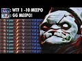 HOW TO DELETE MEEPO MID IN 7.27 PATCH??  OMG INSANE PUDGE NO MERCY NONSTOP DELETE  | GENIUS PUDGE