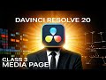 DaVinci Resolve 20 Beginner - Class 3 Media Page" Free Course" Hindi | 2026