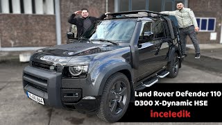 7 Kişilik Lüks Arazi Aracı SUV – Yeni Land Rover DEFENDER 110 D300 XAdventure HSE