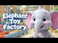 Inside the Elephant Toy Factory – (Full Process) How Cute Toys Are Made