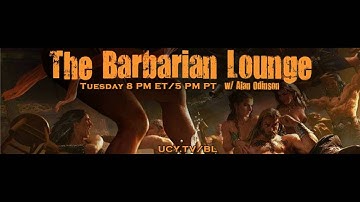 Barbarian Lounge Ep. 5 with Alan Odinson - Doomsday Marauders 7-19-2016