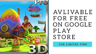 Premium App For Free Today On PlayStore #1 || Easter 3D Live Wallpaper || Inside Tech Urdu. screenshot 2