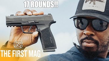 Cover Image for P365 X-MACRO - How Did Sig Sauer Get 17 Rounds In This Carry Gun? First Mag Review