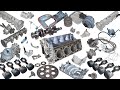 TIMELAPSE: Mercedes Benz W126 Engine Teardown: M116, 3.8L V8