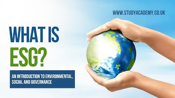 What is ESG? Introduction to Environmental, Social and Governance