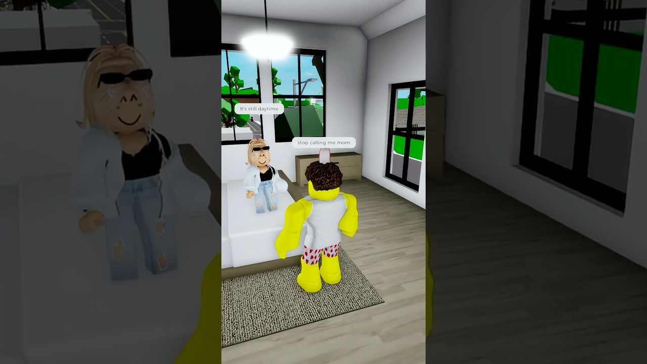I Accidentally Became a Roblox Mom...😭 #roblox #brookhaven #robloxshorts
