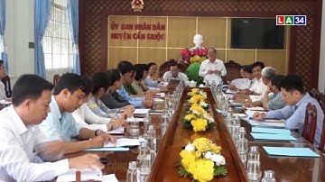 Kiểm tra công tác chuẩn bị bầu cử tại huyện Cần Giuộc | LONG AN TV