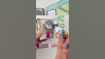 ☁️Paper DIY☁️ Squid game 🎯 Game book 🎲 Squishy book #paperbook #squishy #squidgame #asmr