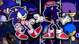 Confronting Yourself but Different Sonic Characters Sings 🐱 (Ring of Despair) [Version3] -FNF Cover