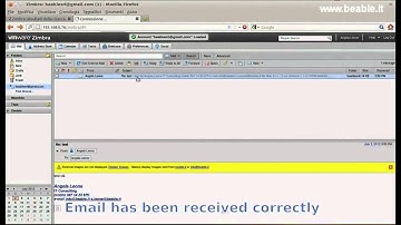 Tutorial 5  Zimbra 7   Config external emails mix