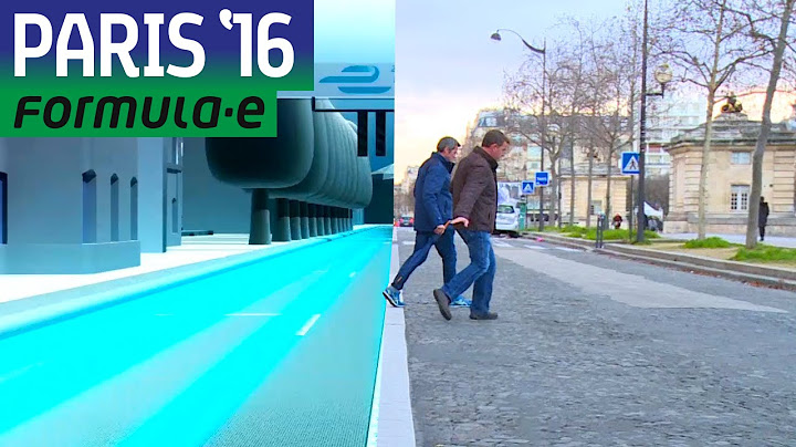 Inside Formula E: Creating A Race Track In Central Paris