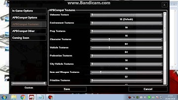 APB RELOADED ADVANCED LAUNCHER CONFIG LOW+CHAR
