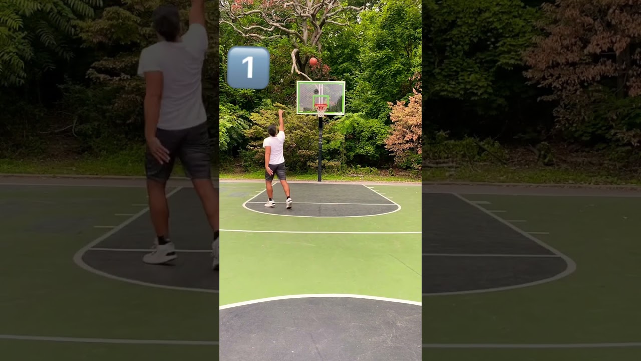 BASKETBALL- Quick Question!🙋🏻‍♂️Which clip was better?! 1️⃣or2️⃣ 🤔🔥