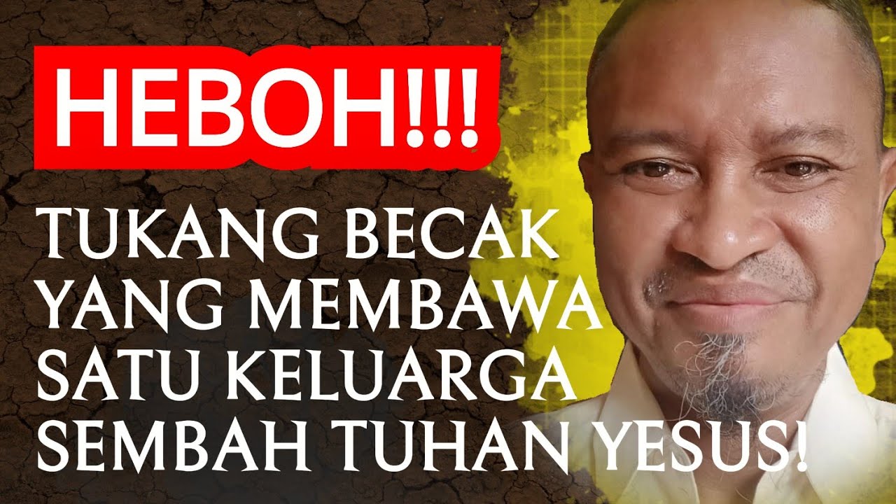 SAYA TIDAK MINTA KEKAYAAN, SAYA HANYA MINTA ISTRIKU SEMBUH. JIKA SEMBUH, SEMUA KELUARGAKU IKUT YESUS