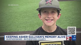 Keeping Asher Sullivan's memory alive