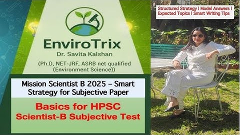 🎯 Scientist B Subjective Test Preparation 2025 | Most Expected Questions & Model Answers