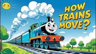 How Do Trains Move on Tracks? | Fun Science for Kids