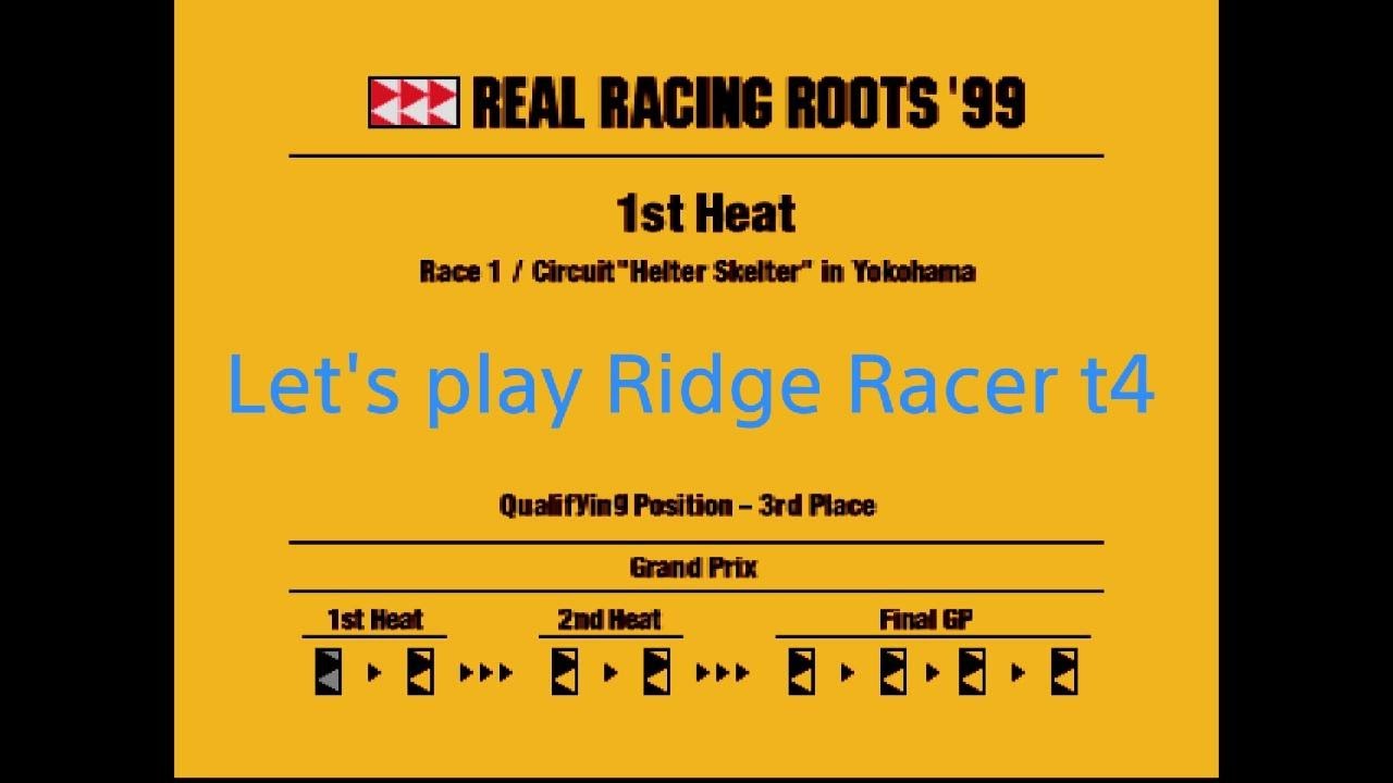 Let's play Ridge Racer type 4 - YouTube