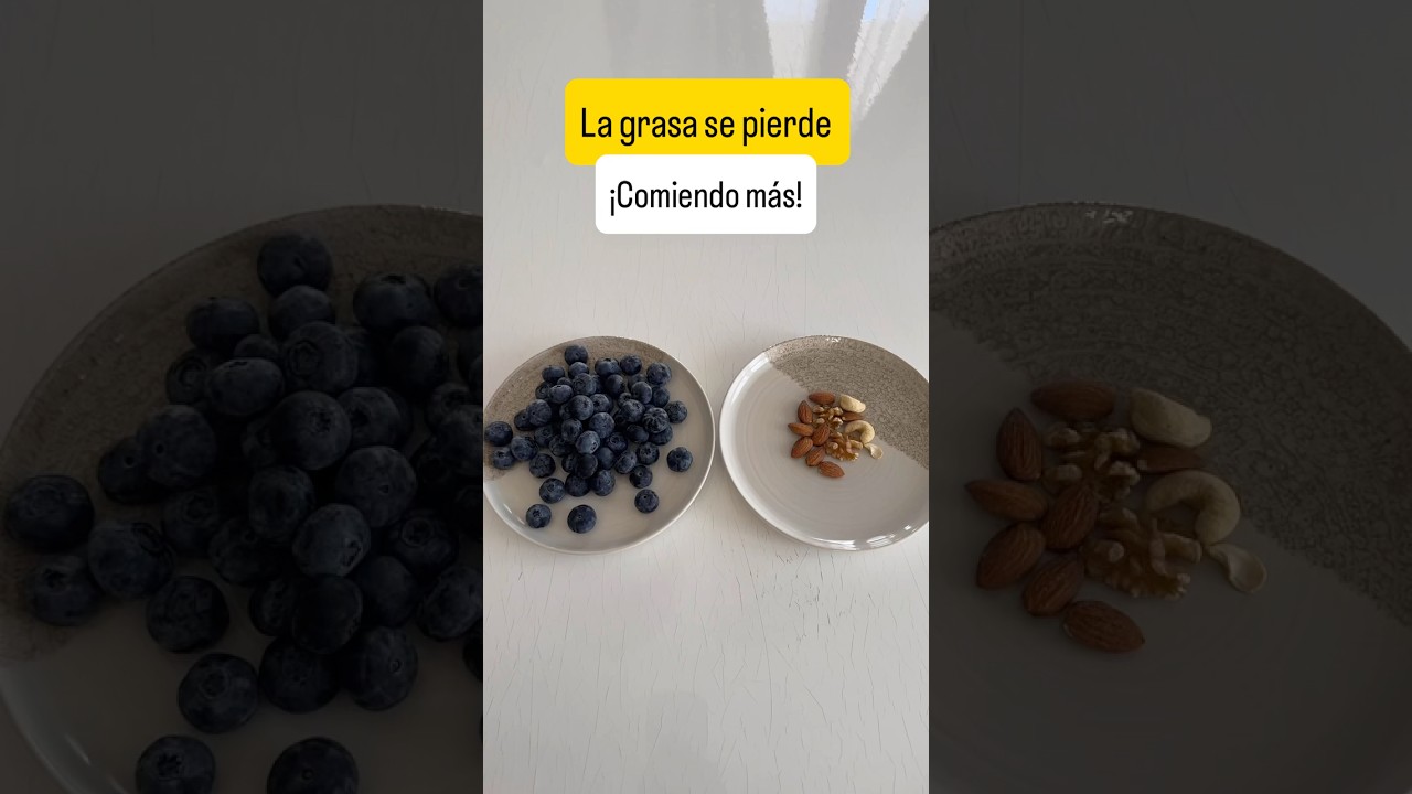 Come más cantidad para perder grasa!