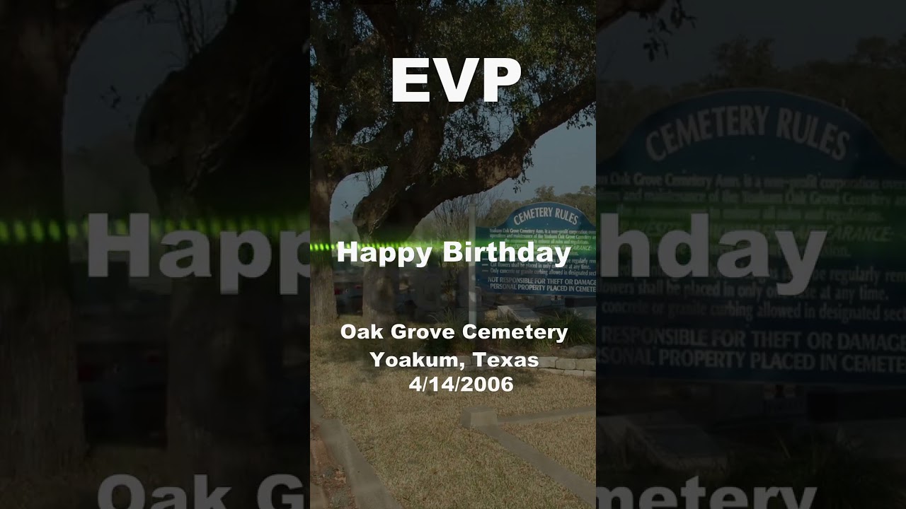 Did We Capture a Ghost Saying “Happy Birthday”? 👻🎂 