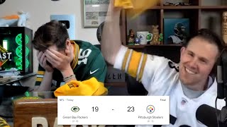 Tom Grossi and UrinatingTree React to INSANE Packers-Steelers Ending