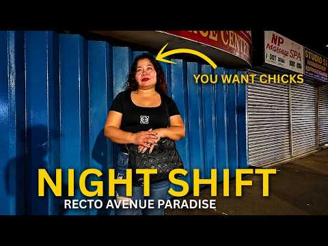 WHAT Happens on RECTO AVENUE After Midnight? 🇵🇭 | Manila’s Most Dangerous Street?