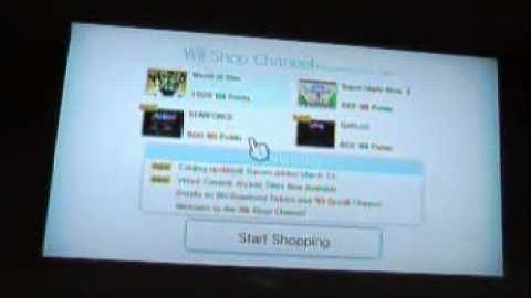 Wii System Update - 4.0