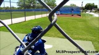 Chase de jong, toronto blue jays, rhp, bullpen session
