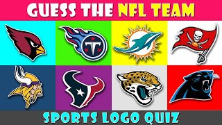 ⚽ Guess the NFL Team By Logo🏈 | CAN YOU GUESS ALL | Most NFL Team | NFL Logo Quiz 2023 | screenshot 5