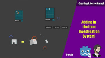 Adding an Item Investigation System to Our Inventory! Creating a Horror Game in Godot 4! Part 11