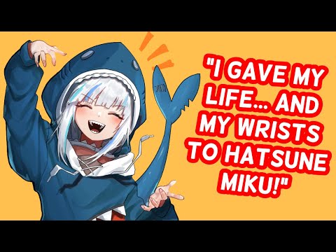 Gura Plays Extremely Hard Rhythm Games With Only 2 Hours of Sleep | HololiveEN Clips
