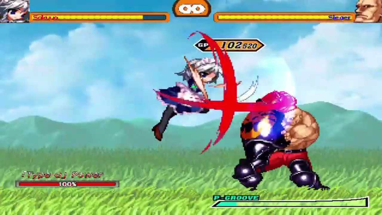 MG026 MUGEN - Sakuya Izayoi #26 vs. Sieger (Warusaki3; AI Patched)