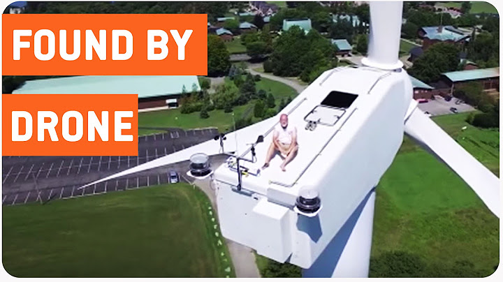 Drone Finds Man Napping On A Wind Turbine | Way Up
