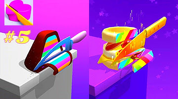 ASMR Slicing 3D! Super Satisfying ASMR  Android&ios All Levels(31-36)