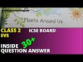 Plants Around Us Inside Question Answer Class 2 EVS Chapter 16 ICSE Board