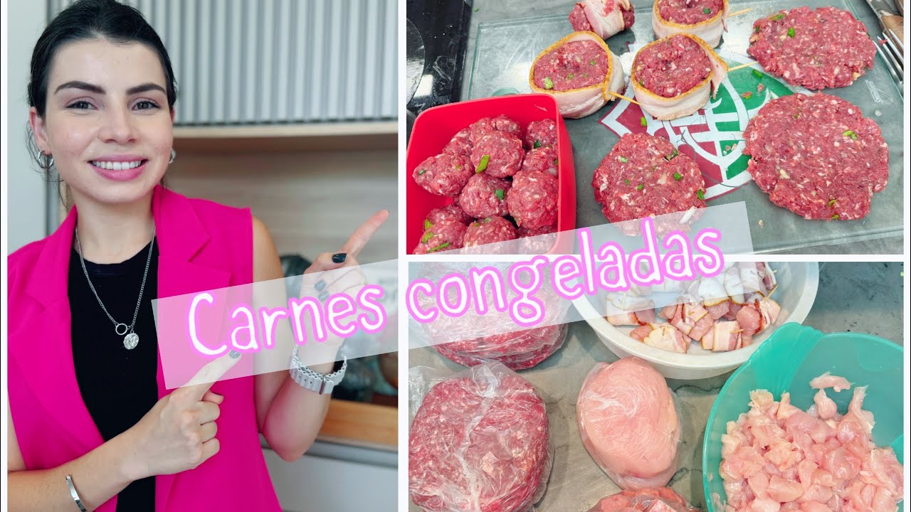 PREPARANDO AS CARNES PRA SEMANA + RECEITINHAS | #PALOMASOARES