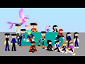 Angelozen vs grade 9 temperance students stickman animation