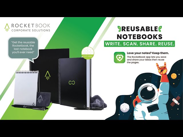 Get the reusable Rocketbook, the last notebook you'll ever need