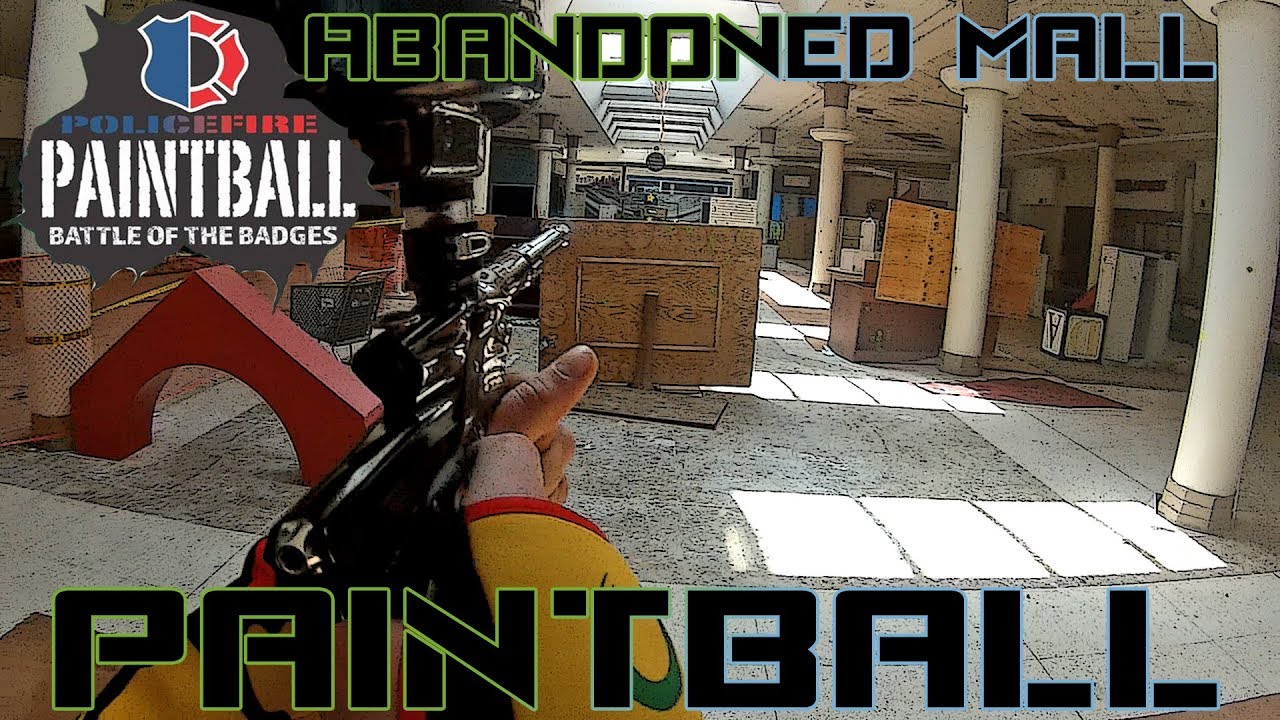 ABANDONED MALL PAINTBALL! YouTube