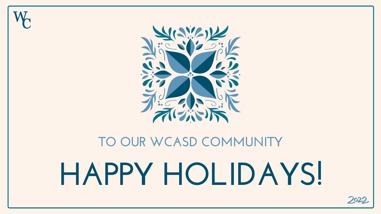 Wcasd winter break actually video 2022 youtube