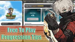 Maplestory Idle: RPG | Free To Play Progression Tips | #maplestoryidle #mapleidle #maplestory