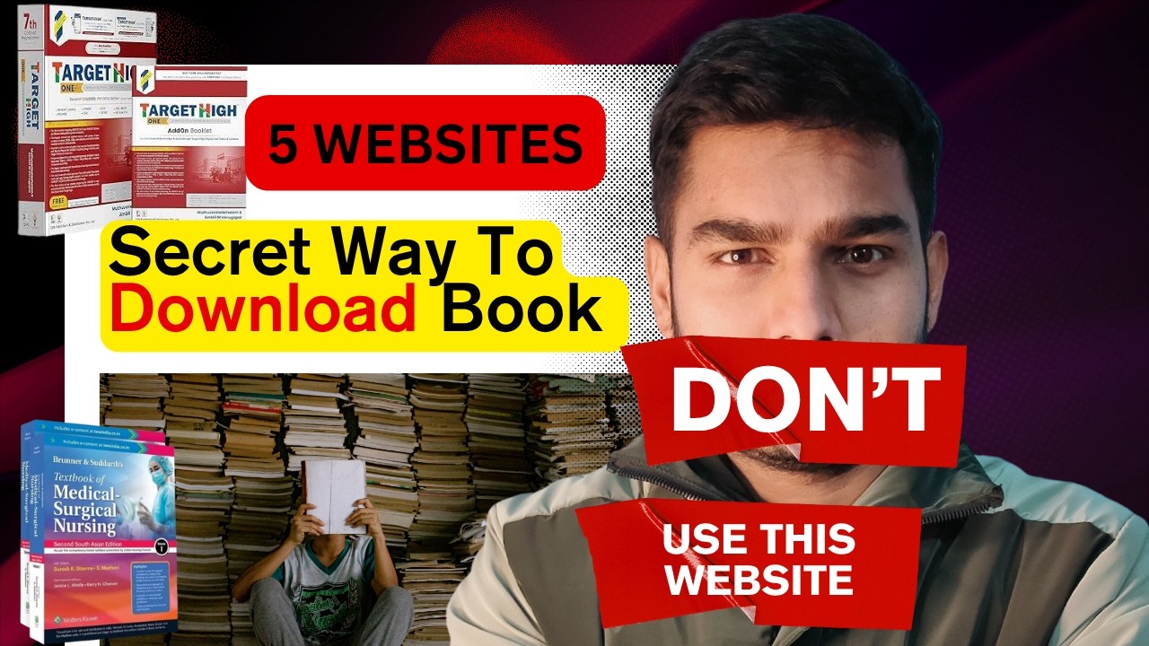 How to Download any Book Pdf for Free | 5 websites to download any book Pdf free | Disha Nirdesh
