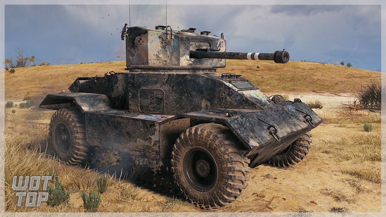 AEC Armoured Car - 3rd Gun Mark and Burda's Medal - World of Tanks