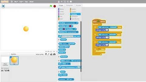Scratch Programming for Kids - Motion Control with arrow keys