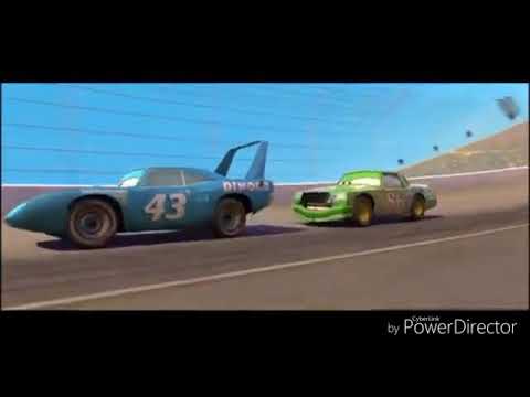 when chick hicks crash the king - YouTube