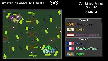 183# - Mine spam - 2 - 15/09/2025 - 3v3 - Combined Arms V1.0.7.1 (OpenRA)