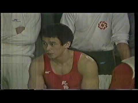 3回宙返り　森末慎二　鉄棒1981全日本選手権種目別